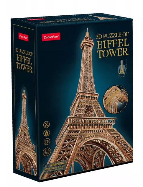 Puzzle 3D Wieża Eiffla 314 elementów
