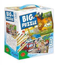 Big Puzzle 3 - Zwierzęta afrykańskie i Straż