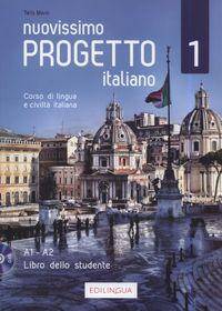 Nuovissimo Progetto Italiano 1 Podręcznik + DVD A1-A2