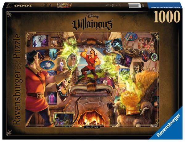 Puzzle 1000el Disney Villainous: Gaston 168897 RAVENSBURGER