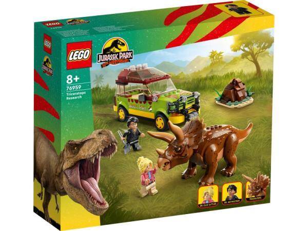 LEGO 76959 JURASSIC WORLD Badanie Triceratopsa p5