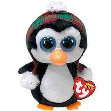 Maskotka Pluszak Beanie Boos pingwin Christmas Cheer 15 cm Regular