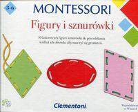 CLEMENTONI Montessori Figury I Sznurówki Seria Gry edukacyjne 50079