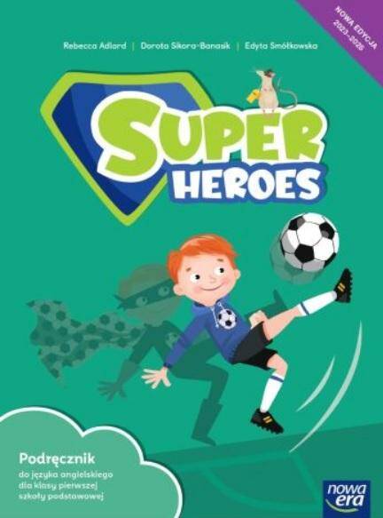 SUPER HEROES NEON Szkoła podstawowa klasa 1 SP  Podręcznik Nowa edycja 2023-2025