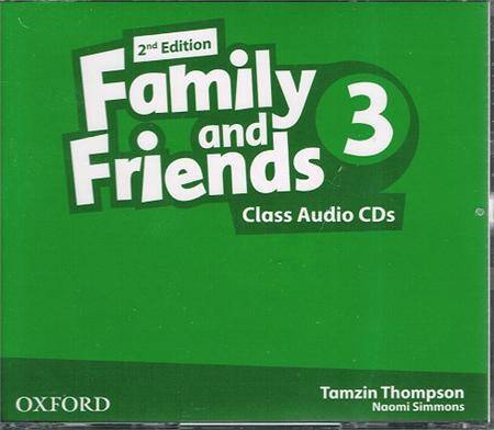 Family and Friends 2 edycja: 3 Class Audio CD (2)