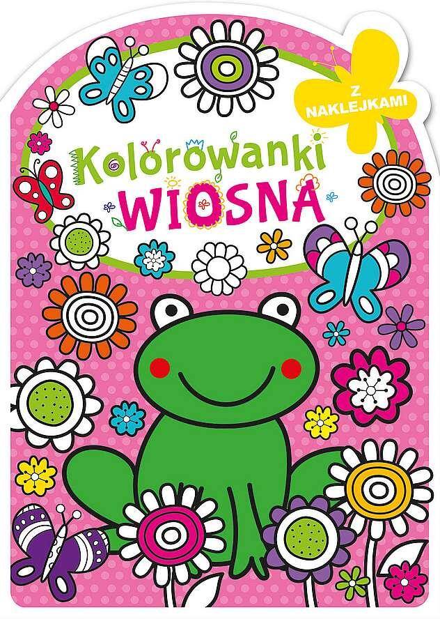 Wiosna kolorowanki