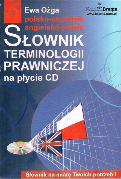 Słownik terminologii prawniczej polsko-angielski/ angielsko-polski
