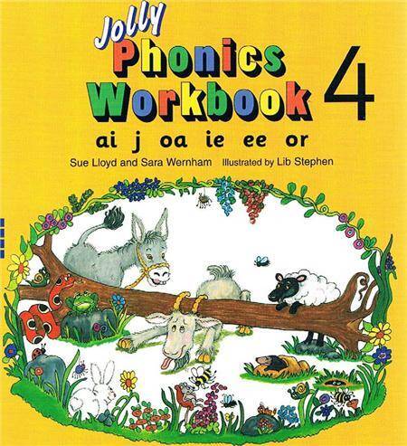 Jolly Phonics Workbook 4.