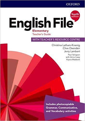 English File Fourth Edition Elementary Teacher's Guide with Teacher's Resource Centre (książka nauczyciela 4E, 4th ed., czwarta edycja) (Zdjęcie 2)