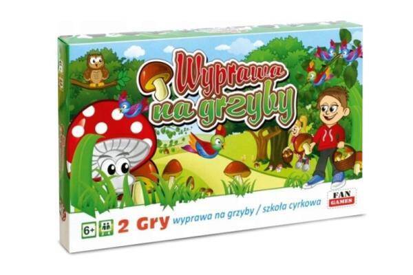 PROMO Wyprawa na grzyby, Szkoła cyrkowa 2 gry 802965 Artyk