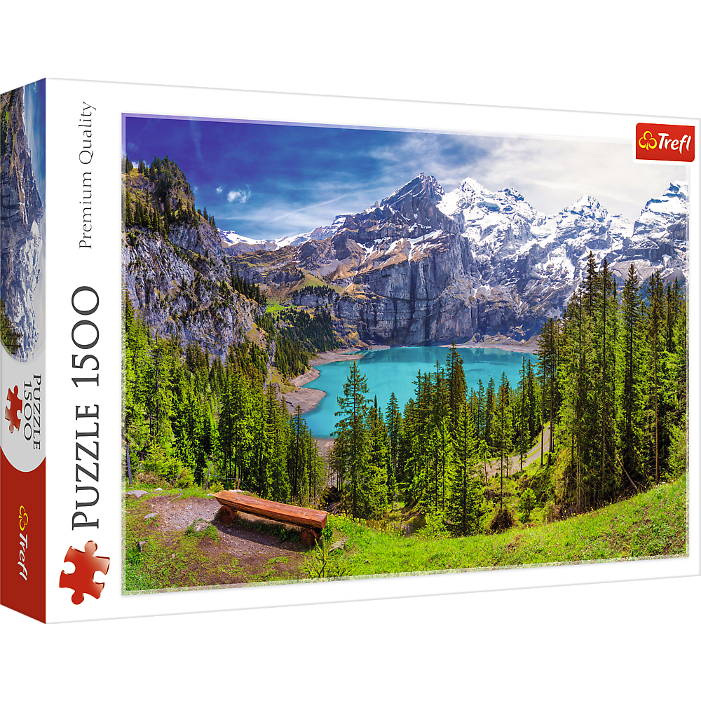 Puzzle 1500 Jezioro Oeschinen Alpy 26166