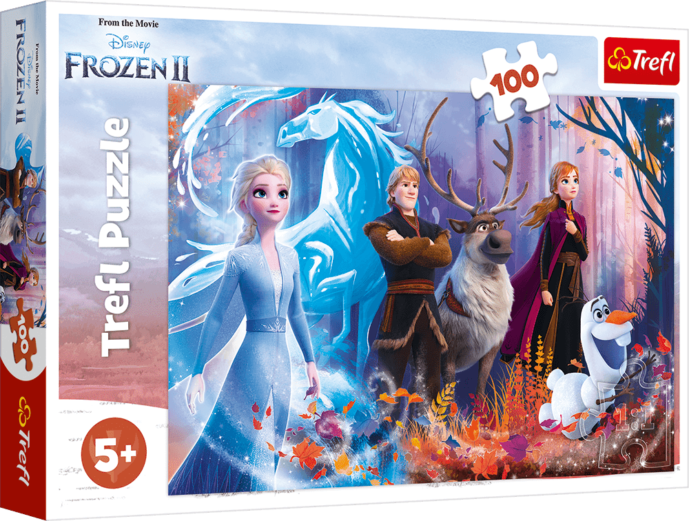 Puzzle 100 Magia krainy lodu Frozen 2 16366
