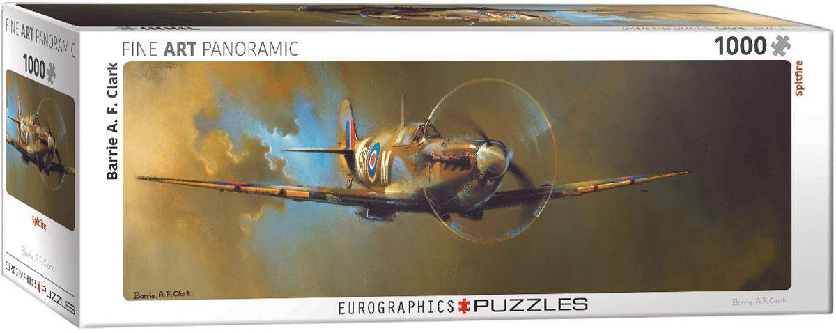 Puzzle 1000 panoramic Spitfire by Barrie A.F. Clark 6010-0952