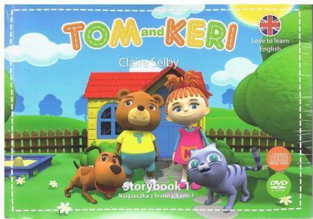 Tom and Keri. Książeczka z historyjkami - część 1 + DVD + CD