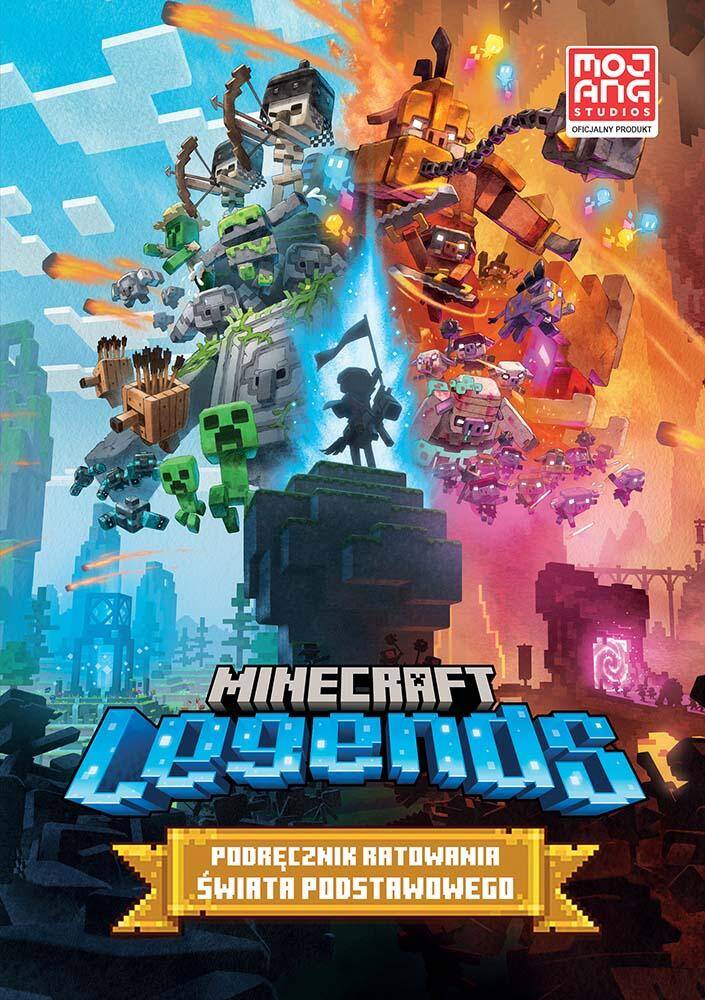 Minecraft Legends. Podręcznik ratowania Świata Podstawowego. Minecraft
