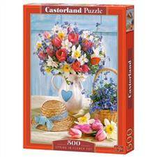 Puzzle 500 el. Wiosna w wazonie