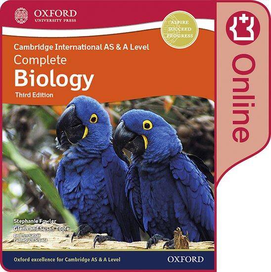 Complete Biology for Cambridge International AS & A Level: Enhanced Online Student Book (Third Edition)