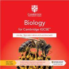 Cambridge IGCSEA Biology Digital Teacher's Resource Access Card