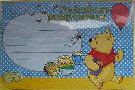 Karnet Winnie the Pooh AGC000705