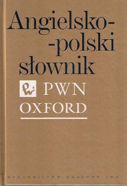 Słownik angielsko polski polsko angielski PWN Oxford tom 1-2