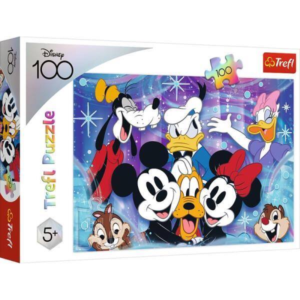 Puzzle 100el W świecie Disney jest wesoło 16462 Trefl