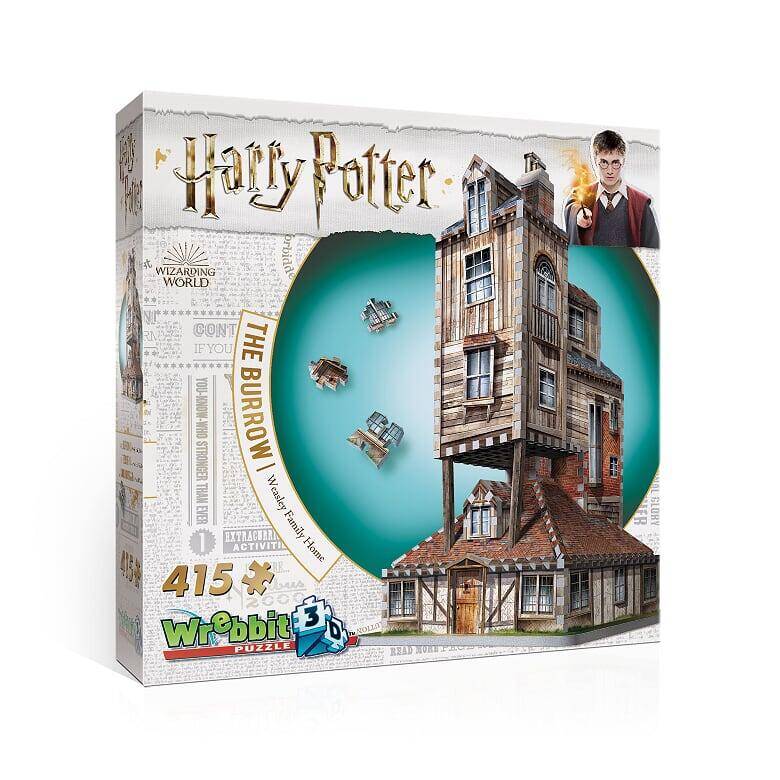 Puzzle 3D 415 Wrebbit Harry Potter The Burrow Weasley Family Home