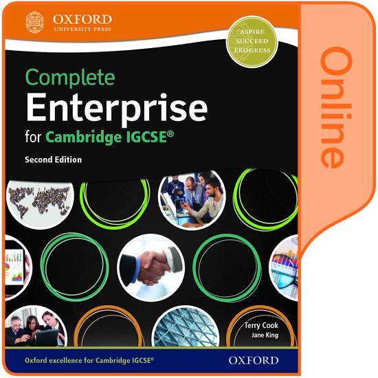 Complete Enterprise for Cambridge IGCSE Online Student Book (Second Edition)