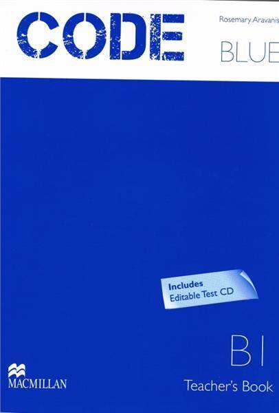 Code Blue  Angielski książka nauczyciela z testem CD  Intermediate