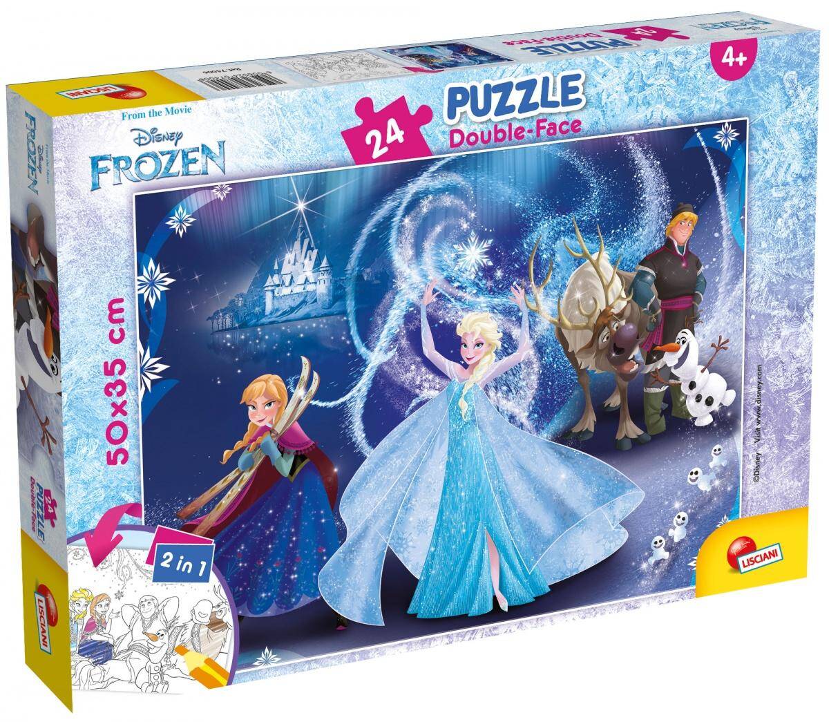 Puzzle 24 plus double-face Frozen 304-74006