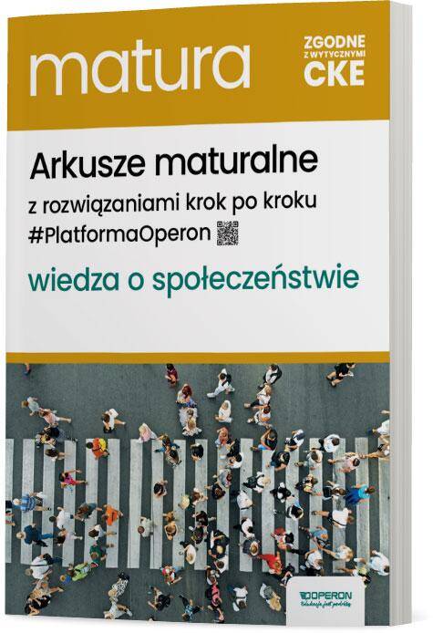 Wiedza o społeczeństwie Matura 2025 Arkusze maturalne. Zakres rozszerzony