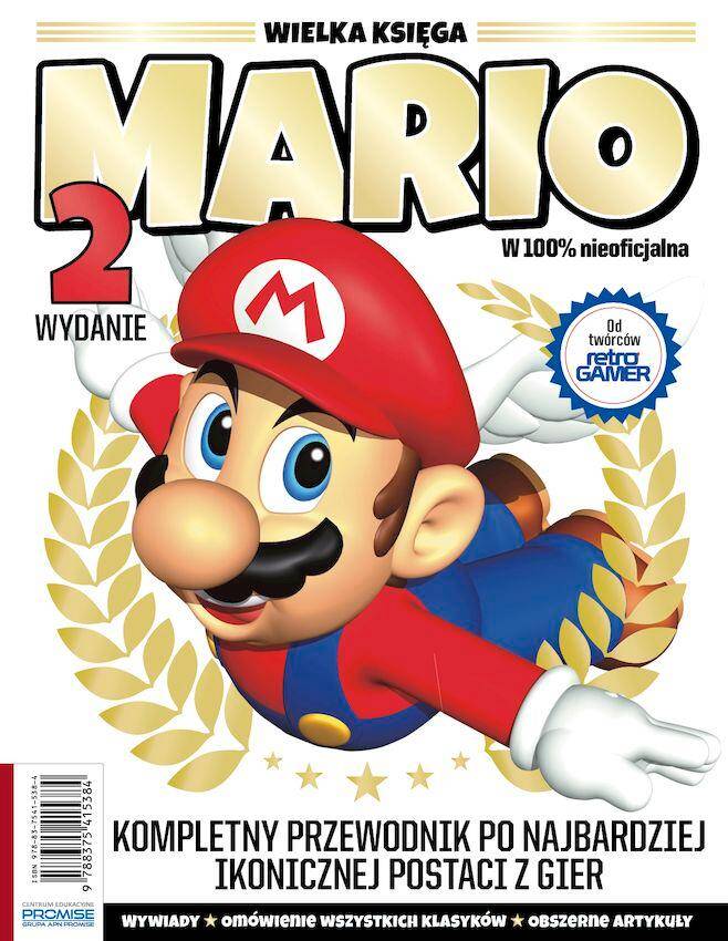 Wielka księga Mario. Kompletny przewodnik po najbardziej ikonicznej postaci z gier wyd. 2