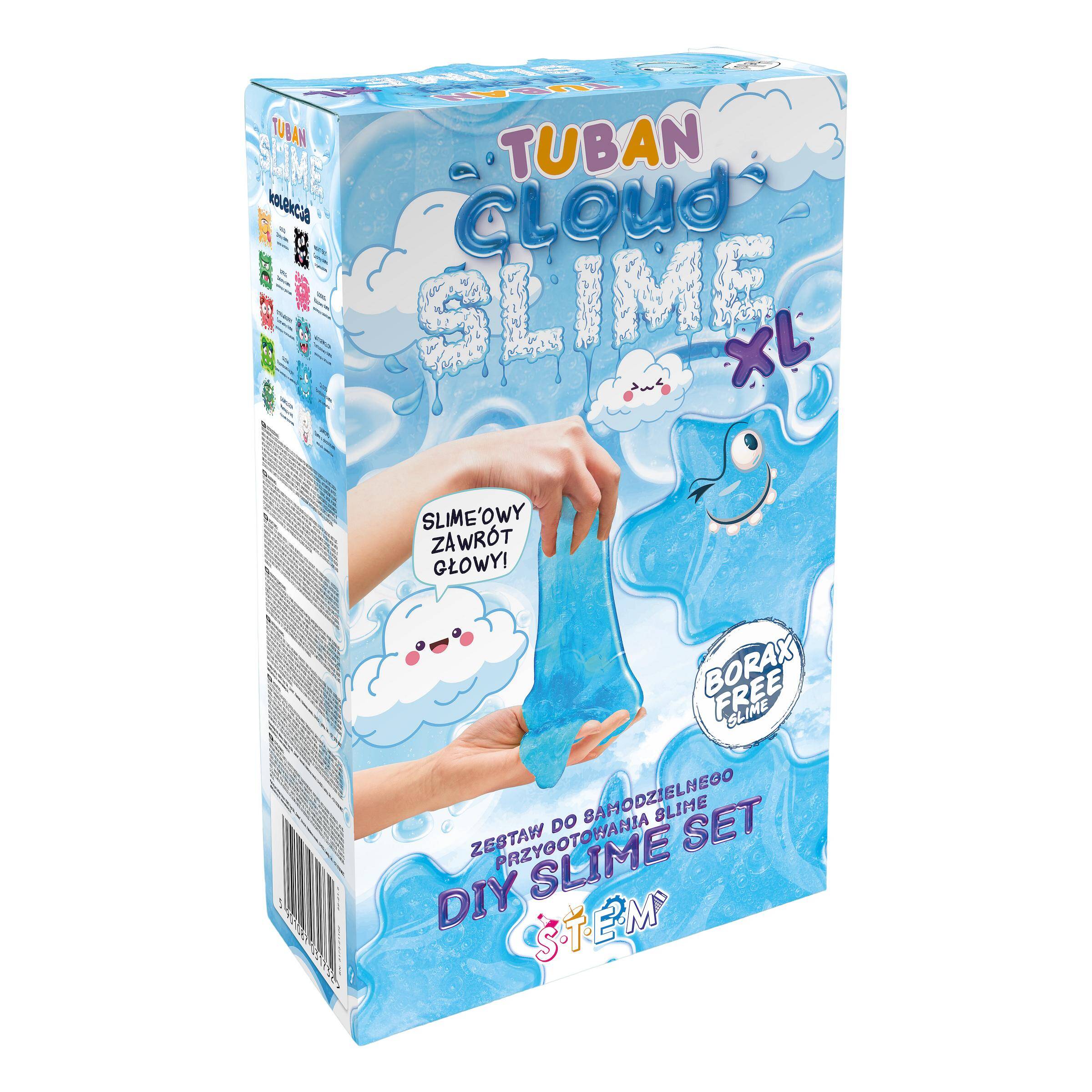 Zestaw super slime xl cloud slime
