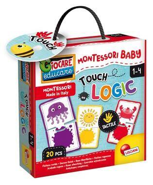 Montessori baby touch Logic gra LISCIANI