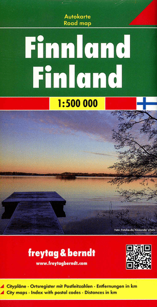 Finlandia mapa 1:500 000