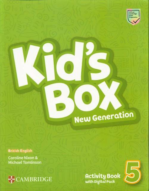 Kids Box New Generation Level 5 Activity Book with Digital Pack British English