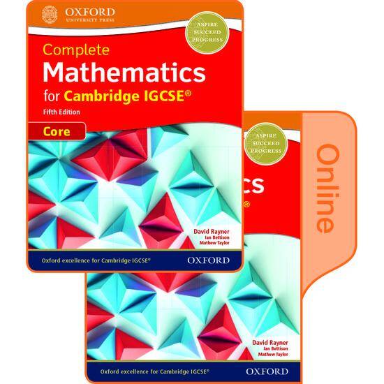 Complete Mathematics for Cambridge IGCSE Core: Print & Online Student Book Pack (Fifth Edition)