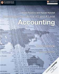 Cambridge International AS & A Level Accounting Second edition Coursebook Cambridge Elevate edition (2Yr)