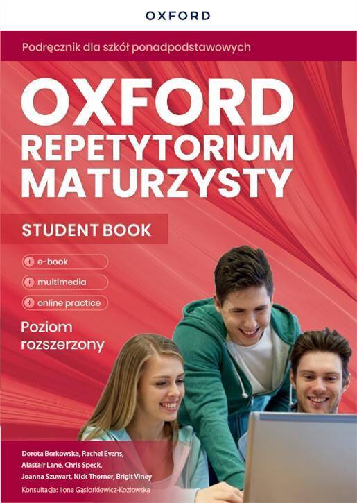 Oxford Repetytorium Maturzysty. Poziom rozszerzony z Online Practice. Matura 2023, szkoła ponadpodstawowa.