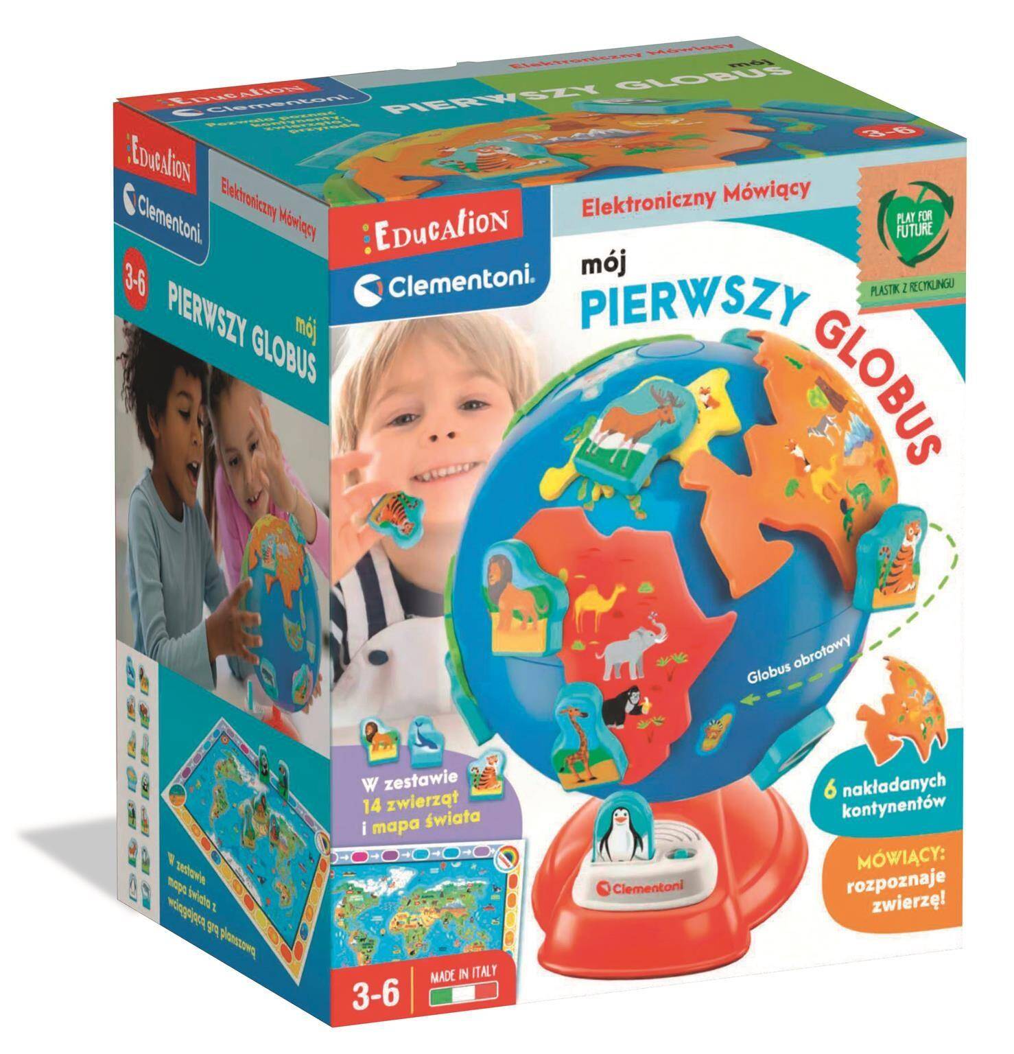 Interaktywny globus przedszkolaka 50757