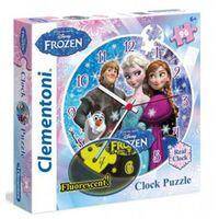 Puzzle FROZEN 96 el. Zegar Kraina Lodu