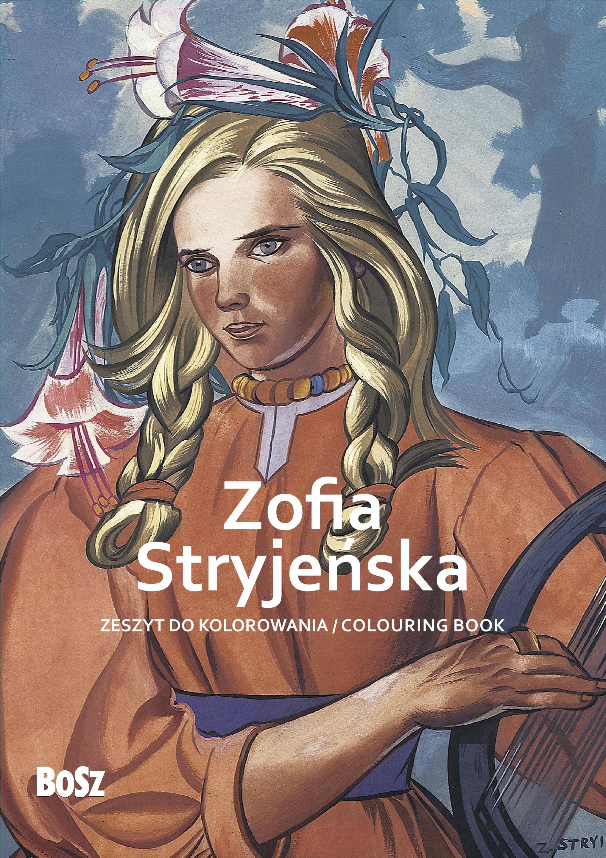 Zofia Stryjeńska. Zeszyt do kolorowania