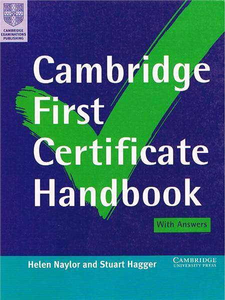 Cambridge First Certificate Handbook With answers