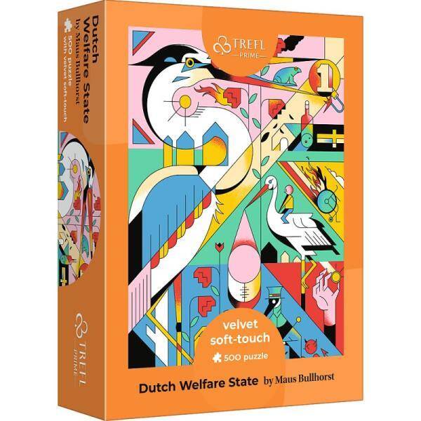Puzzle 500el velvet Dutch Welfare State 37420 Trefl