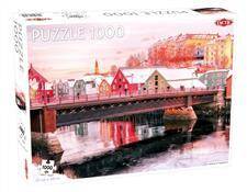 Puzzle 1000 elementów  Nivelda in Trondheim  el.
