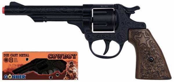 Rewolwer Cowboy 8-strzałowy GONHER 80/6