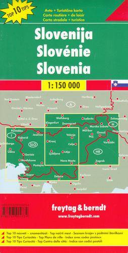 Słowenia mapa 1:150 000