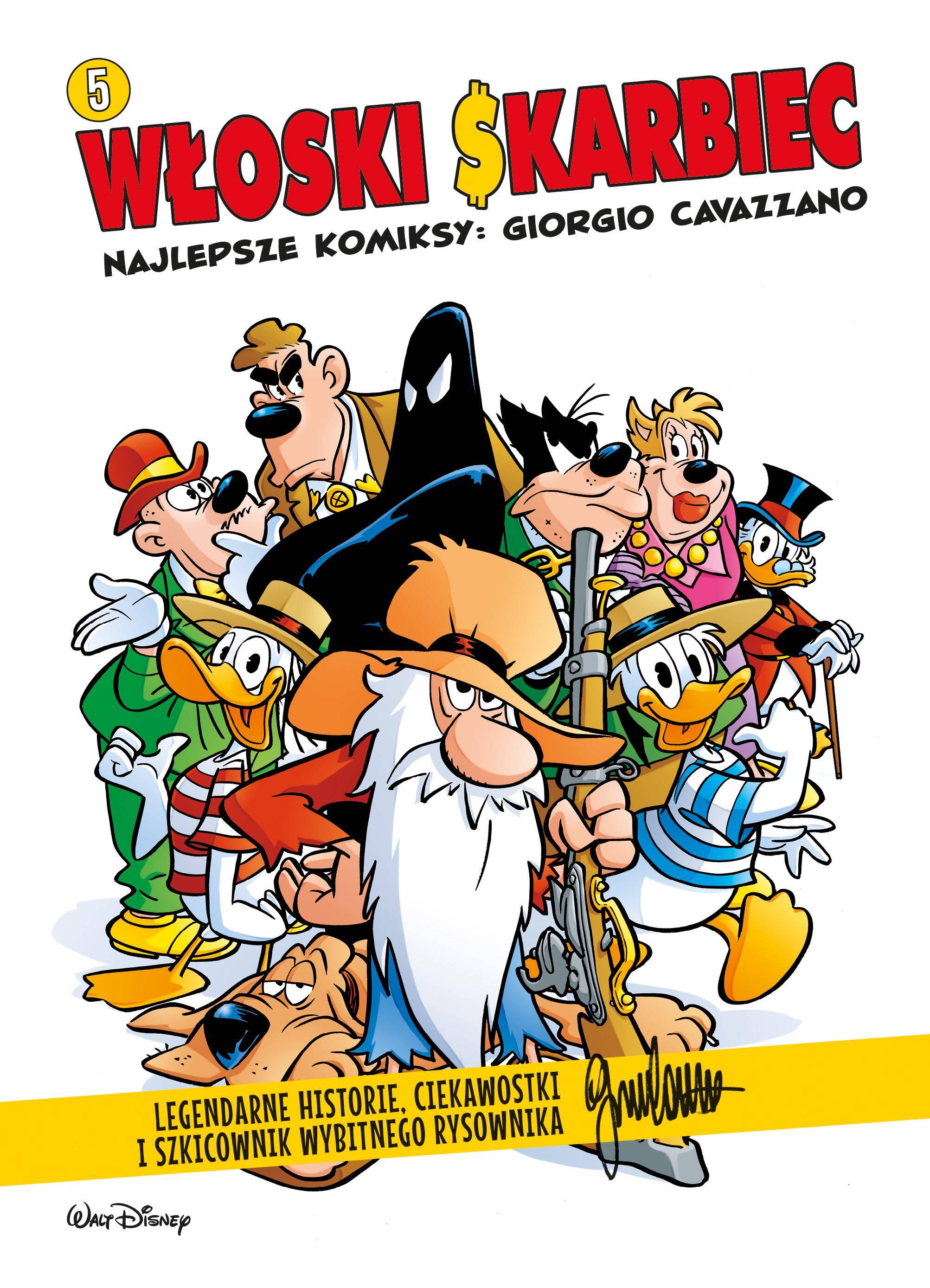 Włoski Skarbiec. Najlepsze komiksy. Giorgio Cavazzano. Kaczki. Tom 5