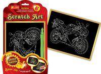 Scratch Art Motocykl