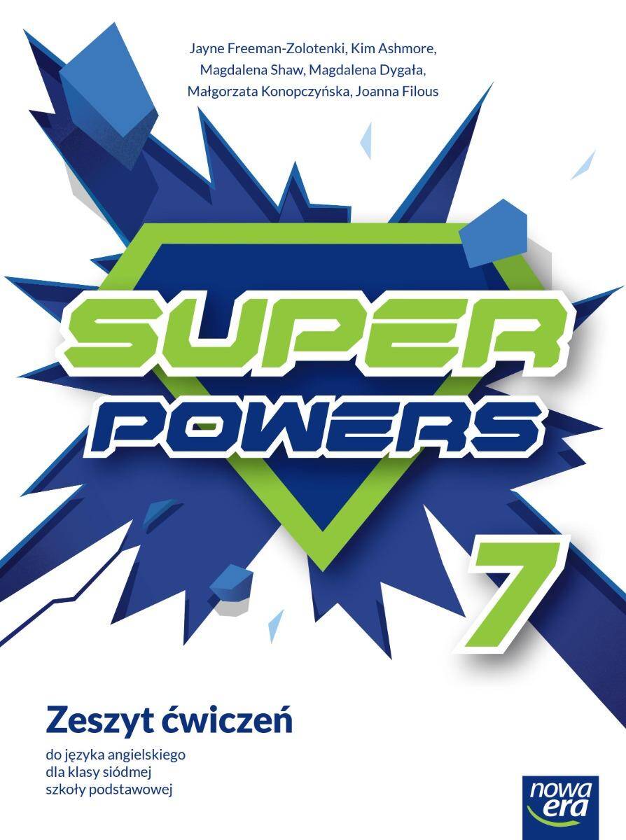 Super Powers 7 NEON Zeszyt ćwiczeń do języka angielskiego dla klasy siódmej szkoły podstawowej edycja 2023-2025