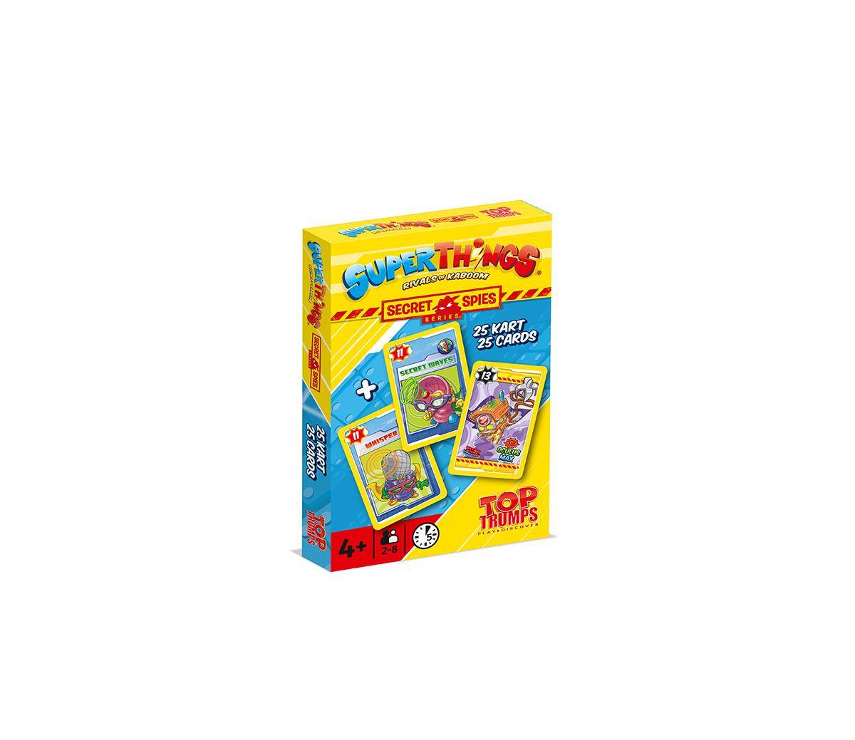 Karty do gry Top Trumps PIOTRUŚ Super Things 6